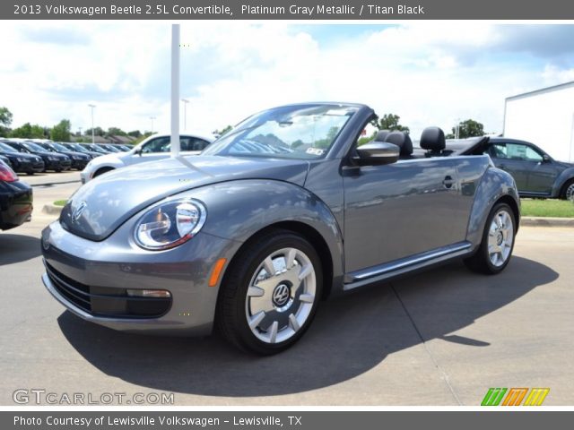 2013 Volkswagen Beetle 2.5L Convertible in Platinum Gray Metallic