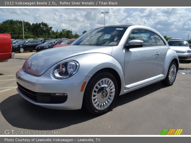 2013 Volkswagen Beetle 2.5L in Reflex Silver Metallic