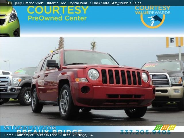 2010 Jeep Patriot Sport in Inferno Red Crystal Pearl
