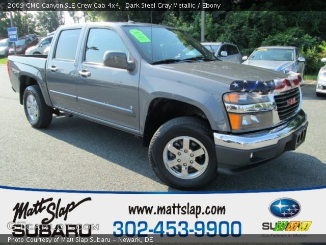 2009 GMC Canyon SLE Crew Cab 4x4 in Dark Steel Gray Metallic