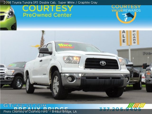 2008 Toyota Tundra SR5 Double Cab in Super White