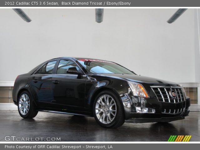 2012 Cadillac CTS 3.6 Sedan in Black Diamond Tricoat
