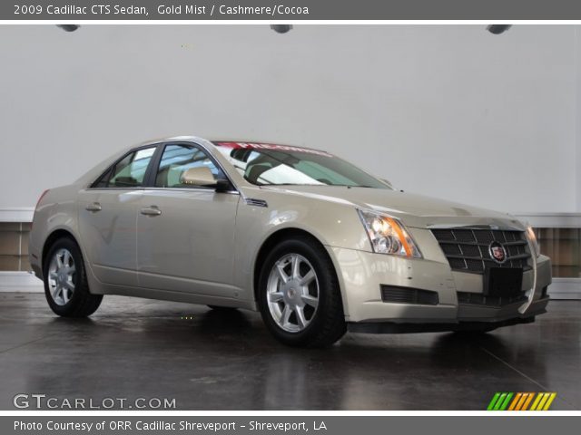 2009 Cadillac CTS Sedan in Gold Mist