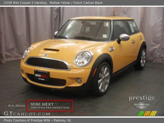 2008 Mini Cooper S Hardtop in Mellow Yellow