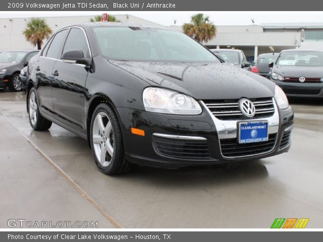 2009 Volkswagen Jetta TDI Sedan in Black Uni