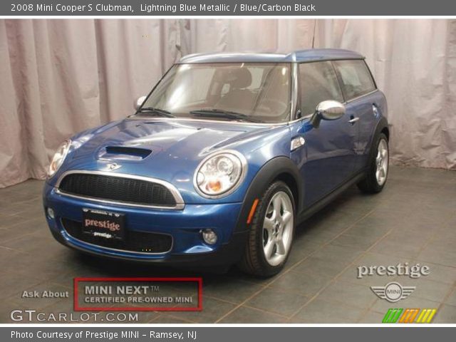 2008 Mini Cooper S Clubman in Lightning Blue Metallic