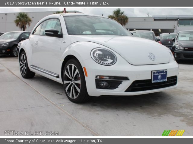 2013 Volkswagen Beetle R-Line in Candy White