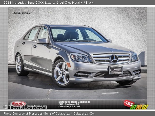 2011 Mercedes-Benz C 300 Luxury in Steel Grey Metallic