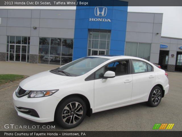 2013 Honda Civic EX Sedan in Taffeta White