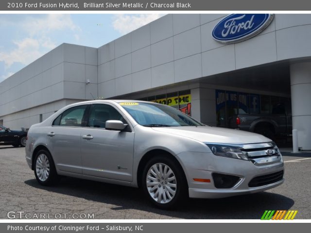 2010 Ford Fusion Hybrid in Brilliant Silver Metallic