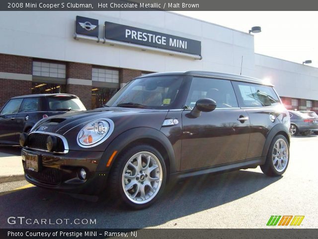 2008 Mini Cooper S Clubman in Hot Chocolate Metallic