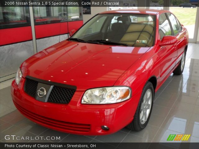 2006 Nissan Sentra 1.8 S Special Edition in Code Red