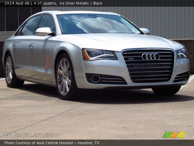 2014 Audi A8 L 4.0T quattro in Ice Silver Metallic