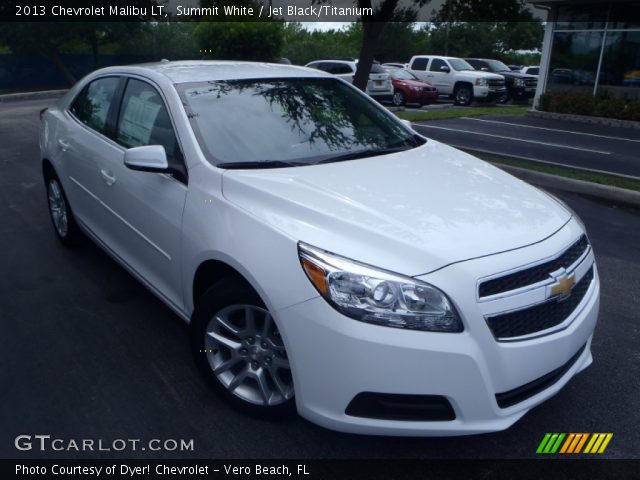 2013 Chevrolet Malibu LT in Summit White