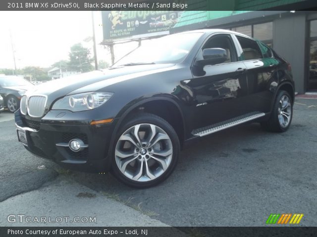 2011 BMW X6 xDrive50i in Black Sapphire Metallic