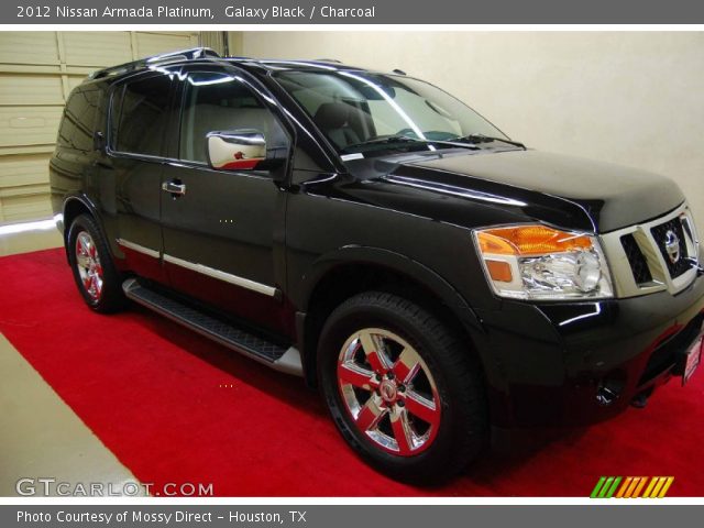 2012 Nissan Armada Platinum in Galaxy Black