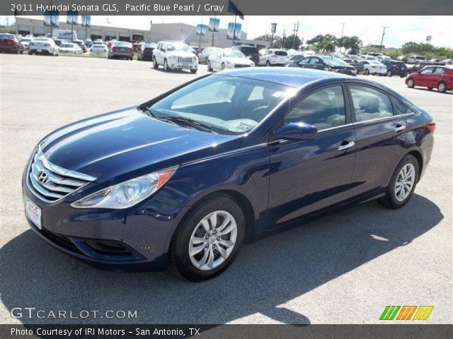 2011 Hyundai Sonata GLS in Pacific Blue Pearl