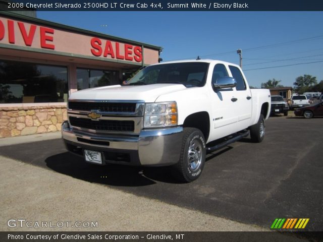 2008 Chevrolet Silverado 2500HD LT Crew Cab 4x4 in Summit White