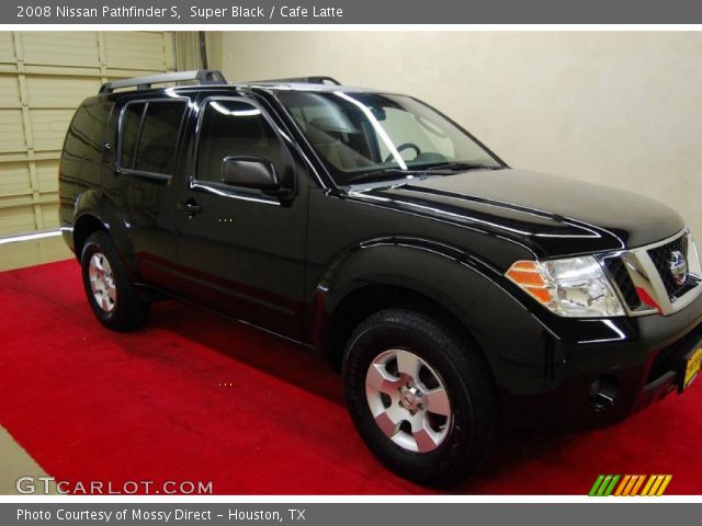 2008 Nissan Pathfinder S in Super Black