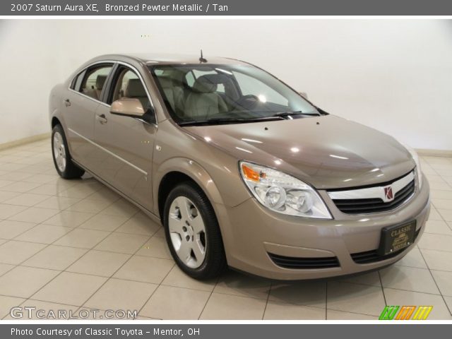 2007 Saturn Aura XE in Bronzed Pewter Metallic