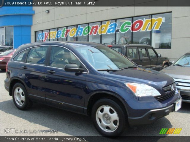 2009 Honda CR-V LX 4WD in Royal Blue Pearl