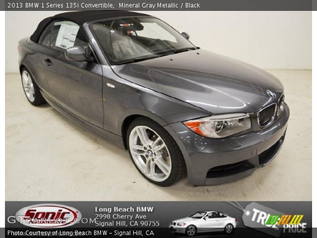 2013 BMW 1 Series 135i Convertible in Mineral Gray Metallic