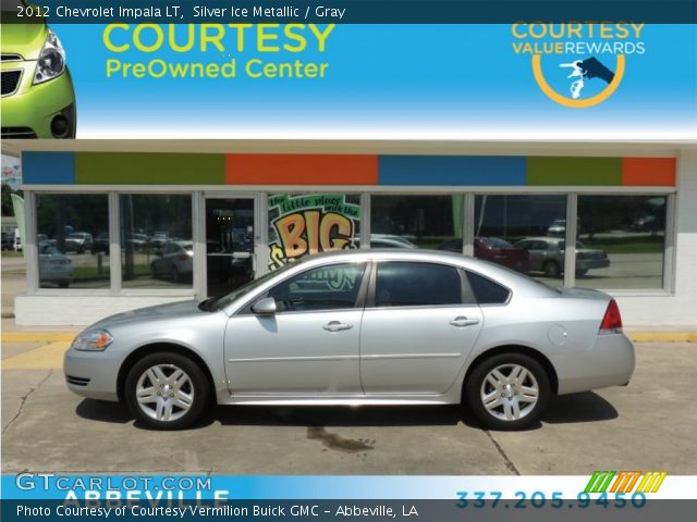 2012 Chevrolet Impala LT in Silver Ice Metallic
