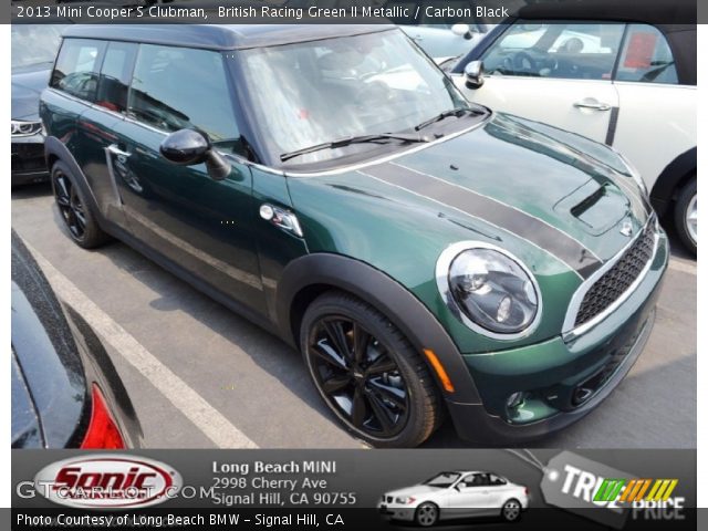 2013 Mini Cooper S Clubman in British Racing Green II Metallic