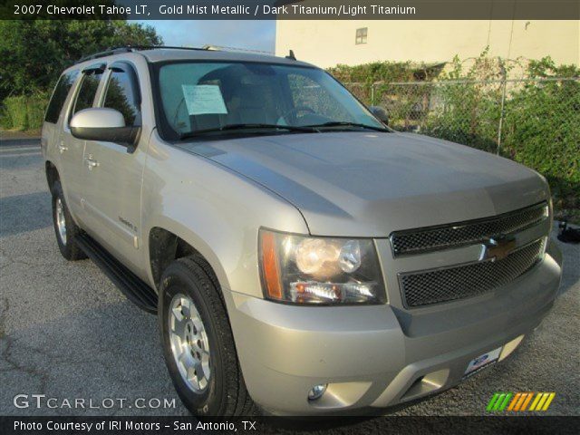 2007 Chevrolet Tahoe LT in Gold Mist Metallic