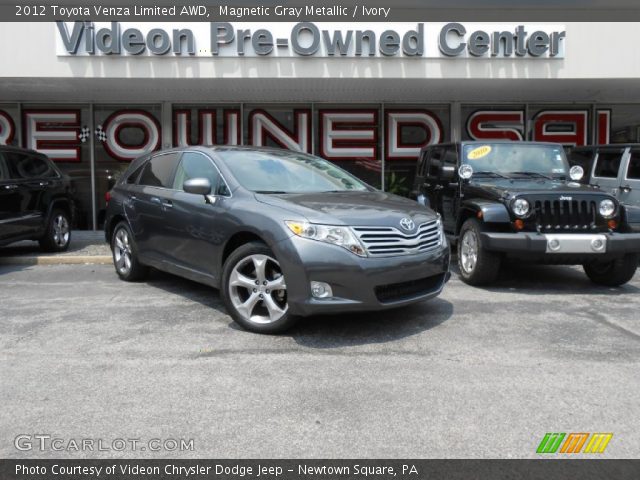 2012 Toyota Venza Limited AWD in Magnetic Gray Metallic