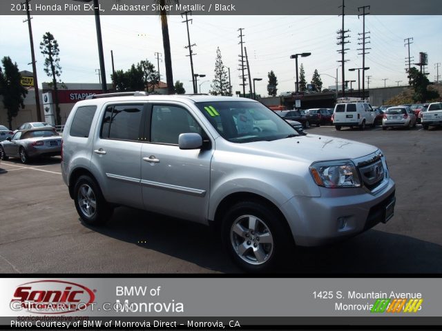 2011 Honda Pilot EX-L in Alabaster Silver Metallic