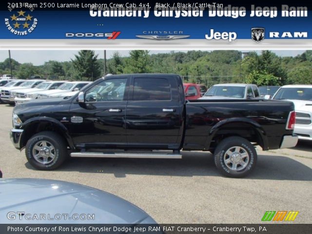 2013 Ram 2500 Laramie Longhorn Crew Cab 4x4 in Black