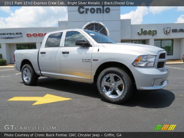 2013 Ram 1500 Express Crew Cab in Bright Silver Metallic