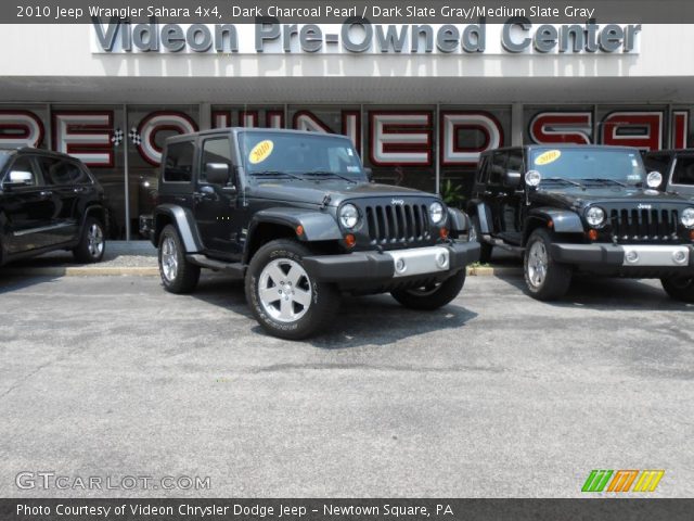 2010 Jeep Wrangler Sahara 4x4 in Dark Charcoal Pearl