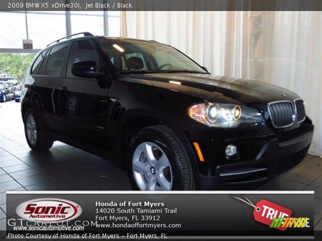 2009 BMW X5 xDrive30i in Jet Black