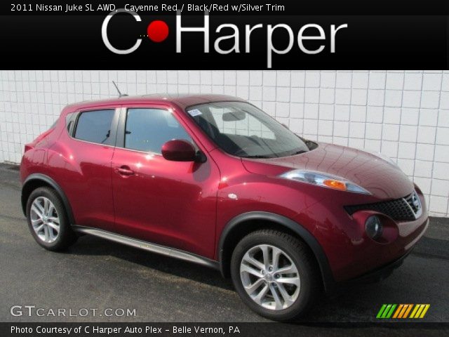 2011 Nissan Juke SL AWD in Cayenne Red