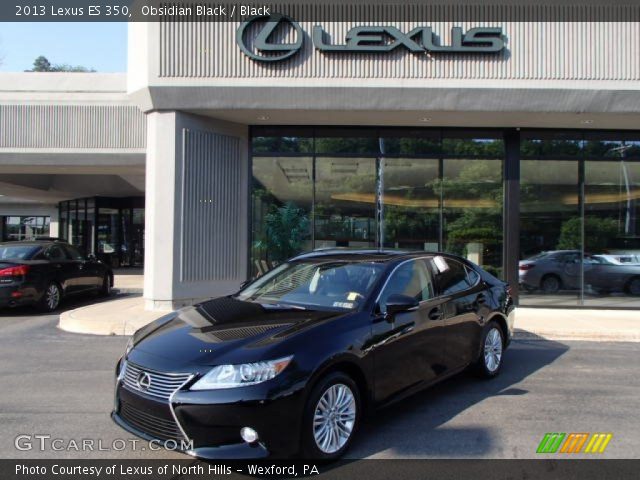 2013 Lexus ES 350 in Obsidian Black