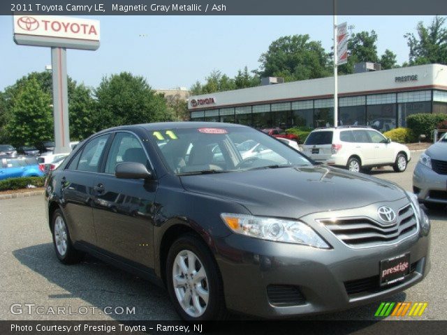 2011 Toyota Camry LE in Magnetic Gray Metallic