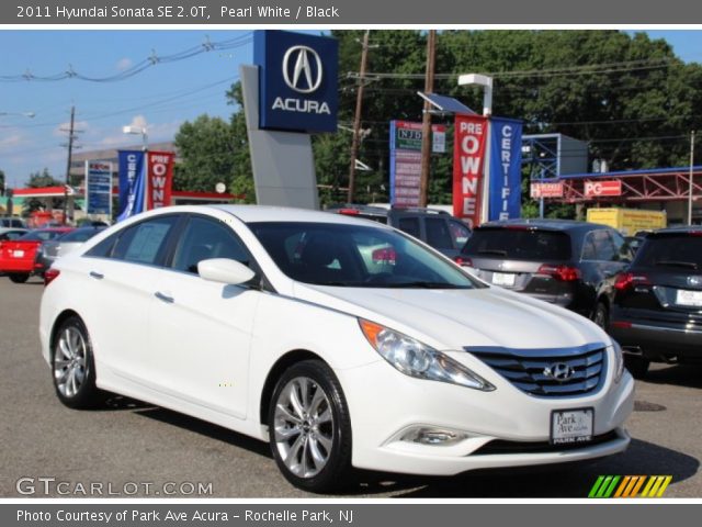 2011 Hyundai Sonata SE 2.0T in Pearl White
