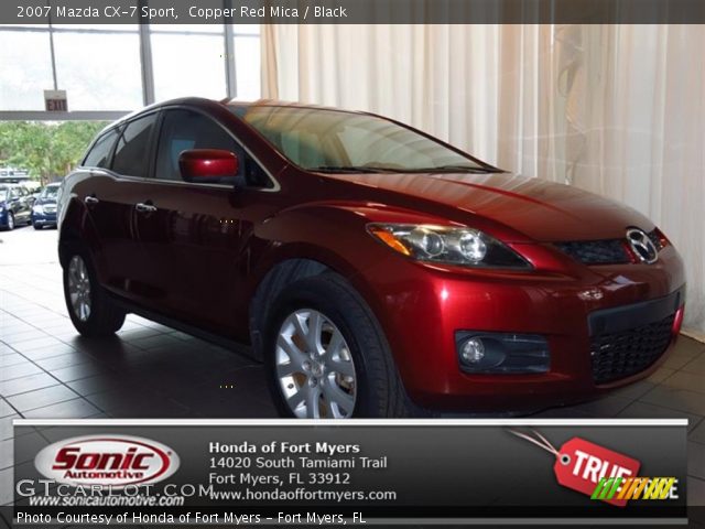 2007 Mazda CX-7 Sport in Copper Red Mica