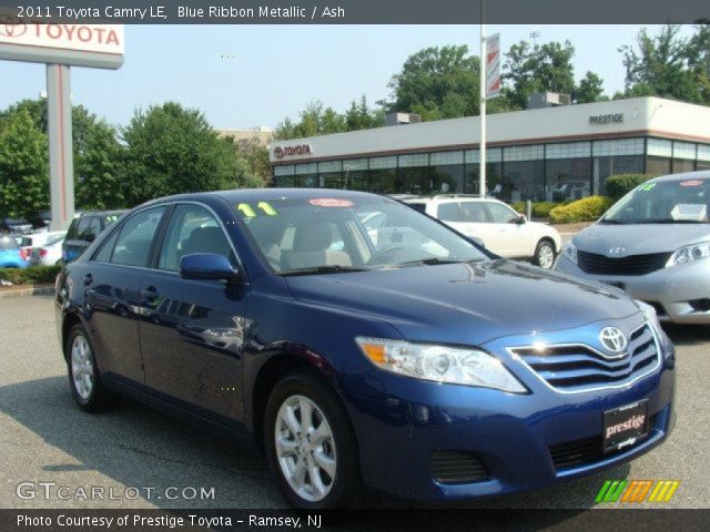 2011 Toyota Camry LE in Blue Ribbon Metallic