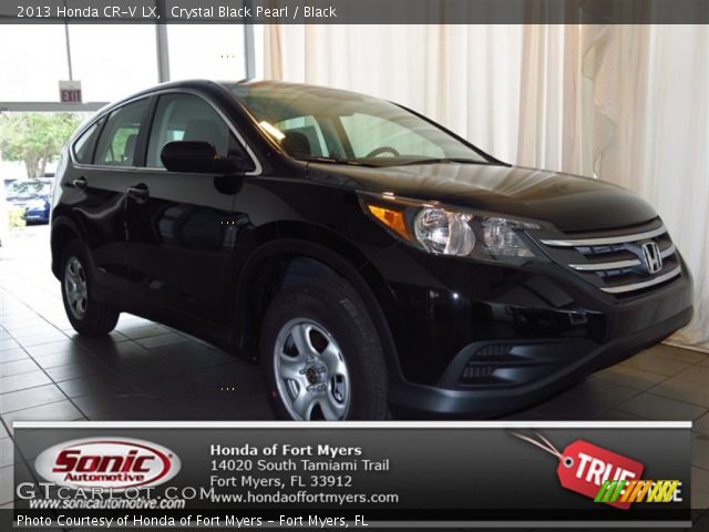 2013 Honda CR-V LX in Crystal Black Pearl