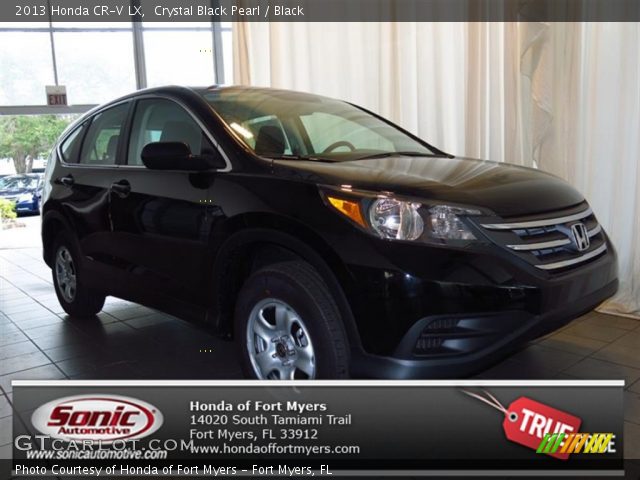 2013 Honda CR-V LX in Crystal Black Pearl