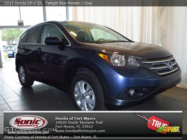2013 Honda CR-V EX in Twilight Blue Metallic
