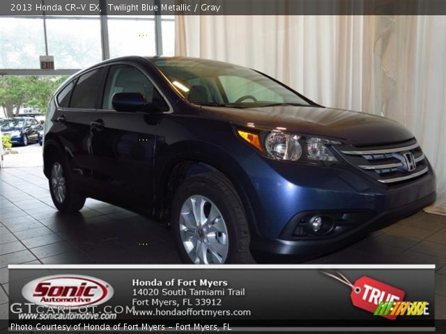 2013 Honda CR-V EX in Twilight Blue Metallic