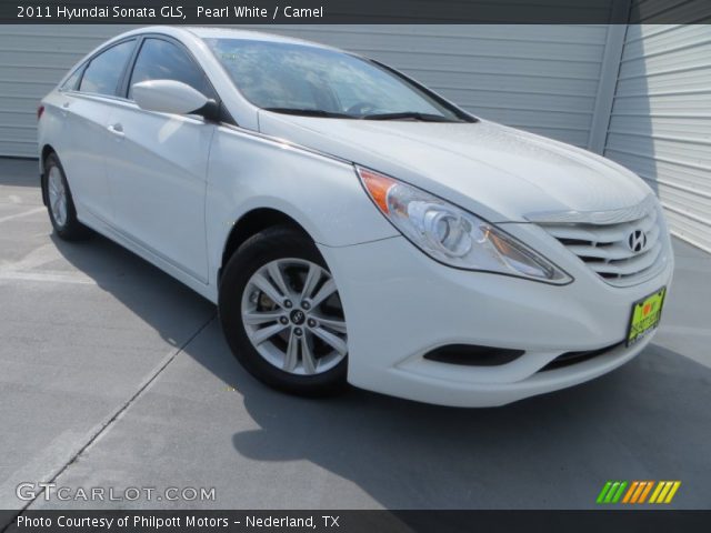 2011 Hyundai Sonata GLS in Pearl White