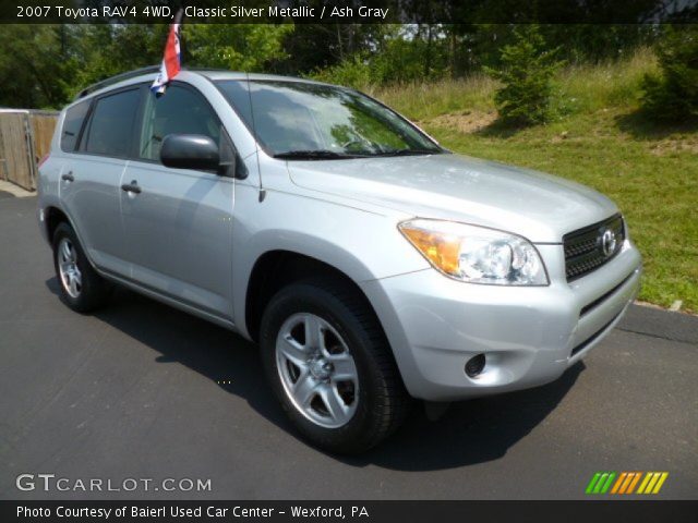 2007 Toyota RAV4 4WD in Classic Silver Metallic