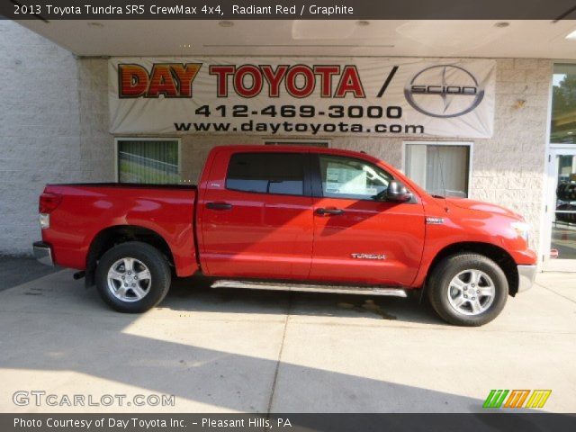 2013 Toyota Tundra SR5 CrewMax 4x4 in Radiant Red