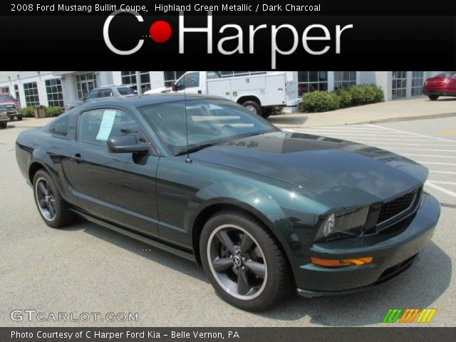 2008 Ford Mustang Bullitt Coupe in Highland Green Metallic