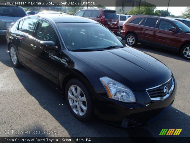 2007 Nissan Maxima 3.5 SE in Super Black